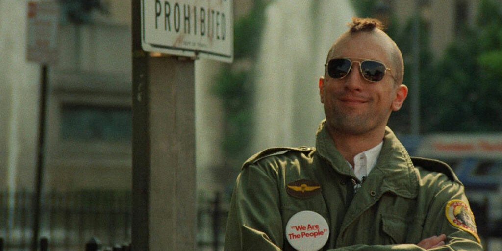 Robert De Niro in Taxi Driver